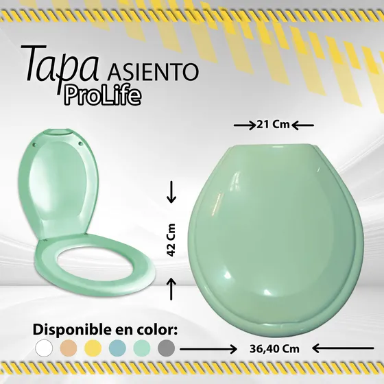 Tapa Asiento Poceta Pro-life Aquamarine Verde M.c / 10031