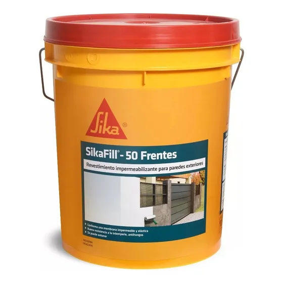 Membrana Líquida Sikafill-50 Frentes 20kg Sika Acabado Mate Color Blanco