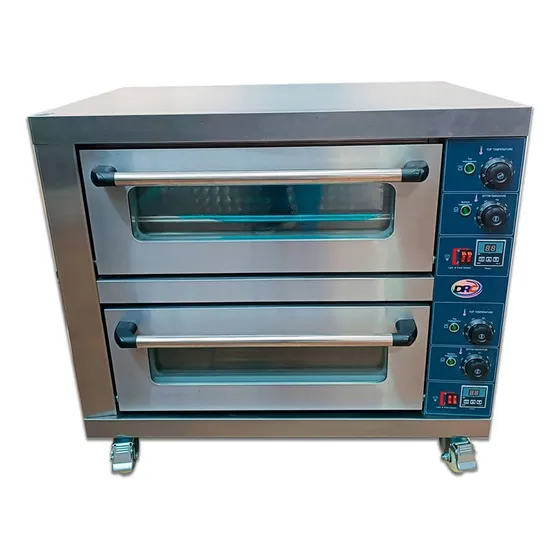 Horno De Pizza Electrico Doble Puerta Grande 