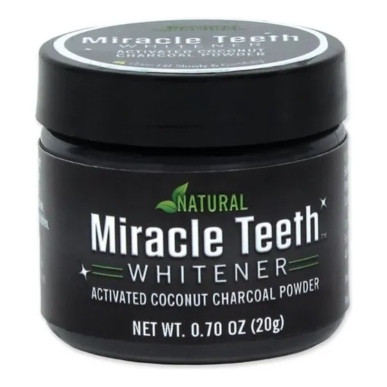 Miracle Teeth - Carbón Activado Blanqueador De Dientes