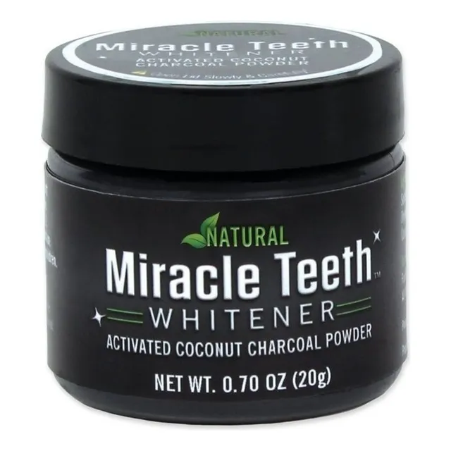 Miracle Teeth - Carbón Activado Blanqueador De Dientes