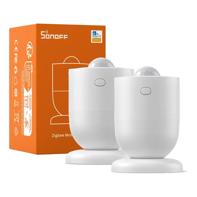 2 Sonoff Snzb03p Sensor De Movimiento Se Requiere Zigbee Hub