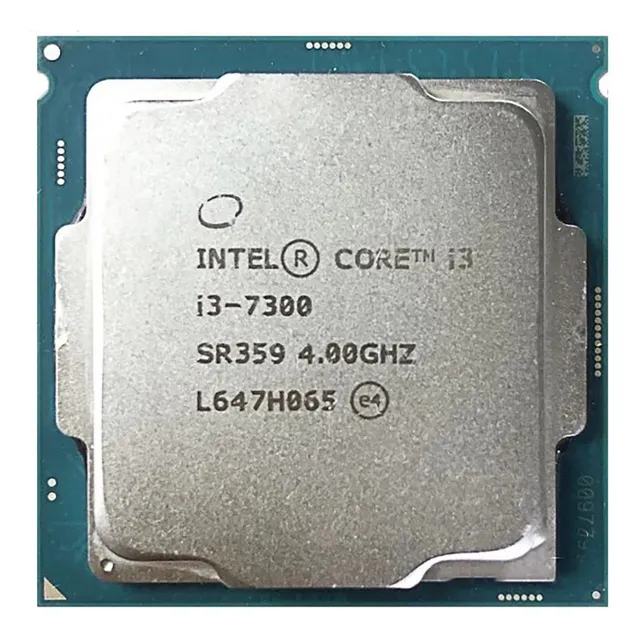 Intel Core I3 7300 2 Núcleos 4 Hilos 4 Ghz 51w
