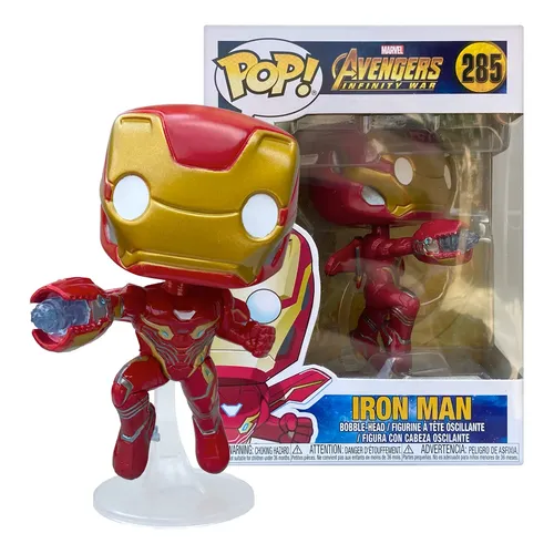 Funko Pop Homem De Ferro Iron Man Mark 43 Avengers #66