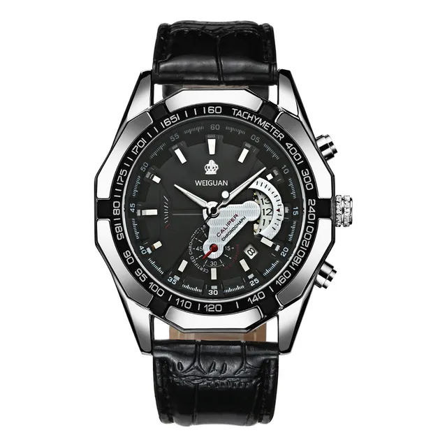Reloj De Hombre Luminoso Impermeable De Metal De Alta Calida