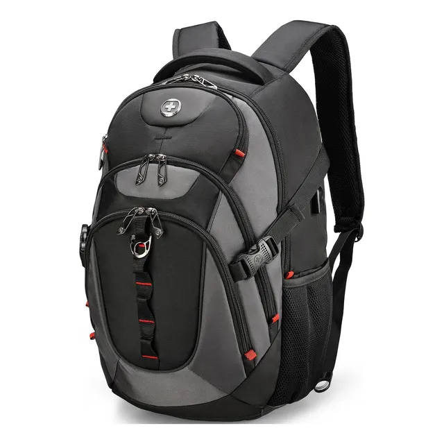 Mochila Para Laptop Swissdigital 15.6'' Para Hombre -azul