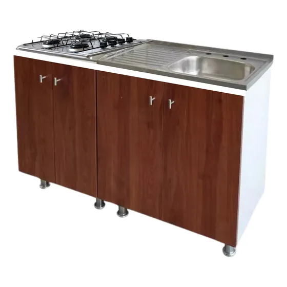 Cocina Integral Mueble Cocina Barra Con Tarja Y Parrilla