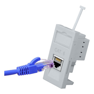 Jack Rj45 Cat6 Conector Hembra Rj45 Conector Red Ethernet Jack Rj45 Cat6 Conector Hembra Rj45 Conector Red Ethernet