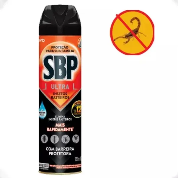Sbp Aerossol Ultra Barreira Ativa Insetos Rasteiros 
