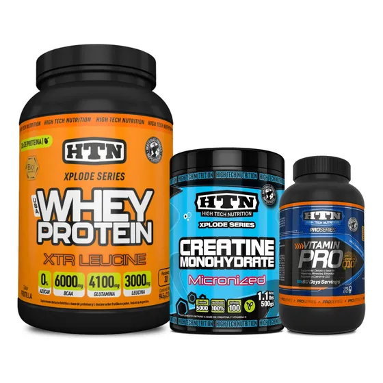 Usa Whey Protein + Creatina 500gr + Vitamin Pro Htn