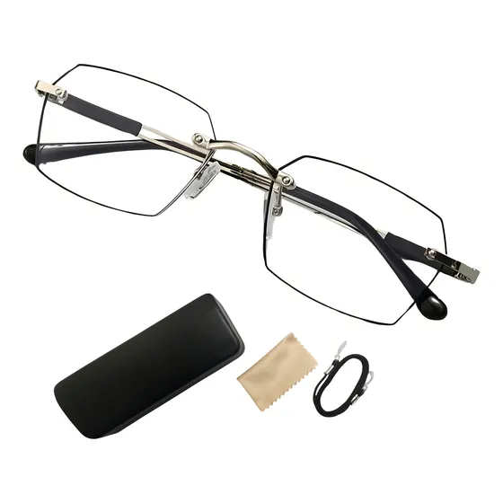 Lentes Filtro Luz Azul para Computadora Uso Diario Antifatiga Uv Sin Graduación mujer hombre Bluelight Color Negro Plata Aesthetic