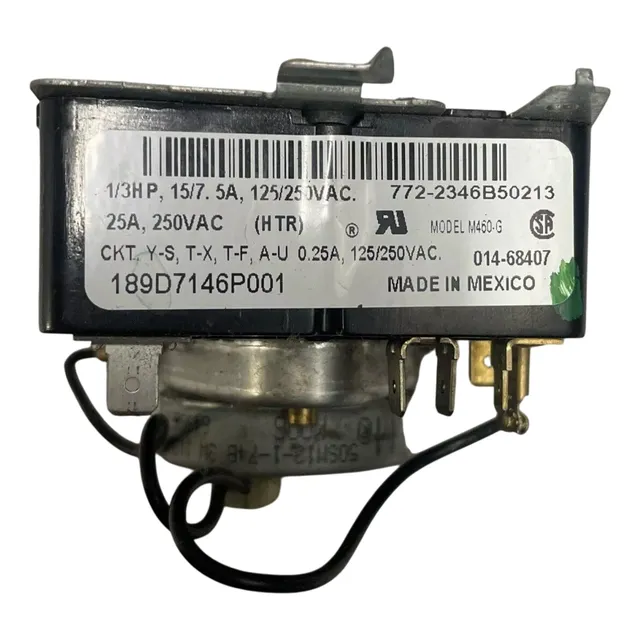 Timer Secadora General Electric 189d7146p001 (we4m521)