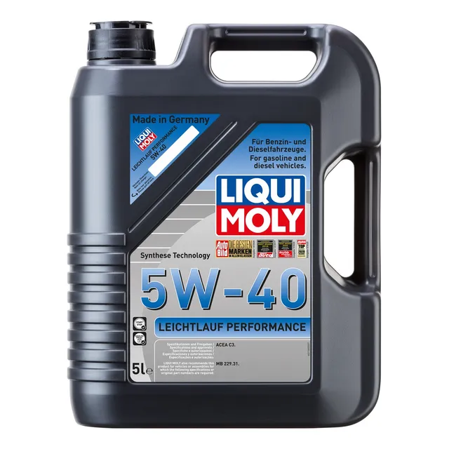 Aceite Motor Sintético 5w40 Leichtlauf Perform 4lt Liqui Mol