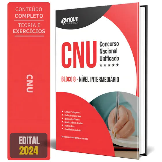 Apostila Concurso Cnu 2024 - Bloco 8 - Nível Intermediário