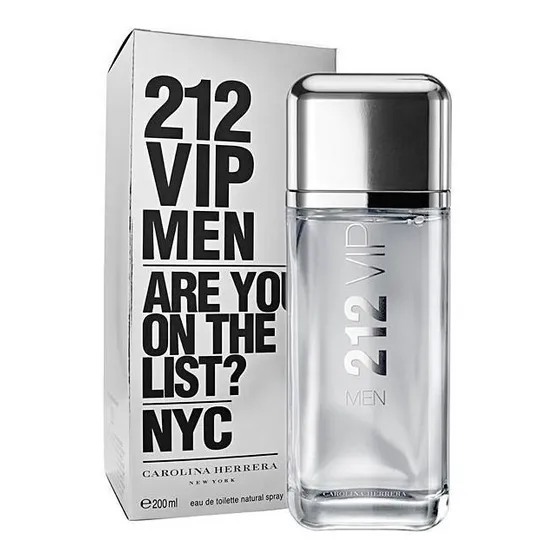 Perfume Original 212 Vip Carolina Herrera 100 Ml Caballeros