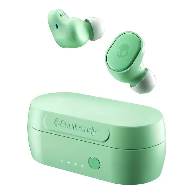 Auriculares Earbuds Inalam. Skullcandy Pure Mint Bd668 Color Verde