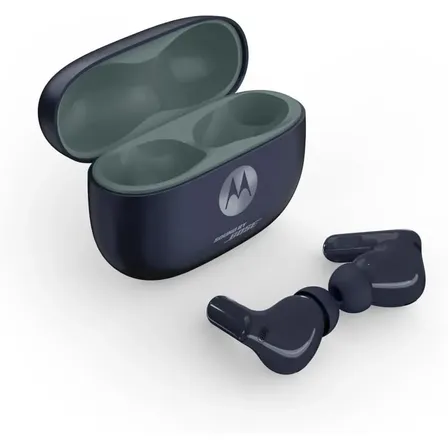Auriculares Motorola Moto Buds 2 Plus Inalámbricos Bluetooth In-Ear With Ruido Sound de Bose Negro (pantone Silhouette)