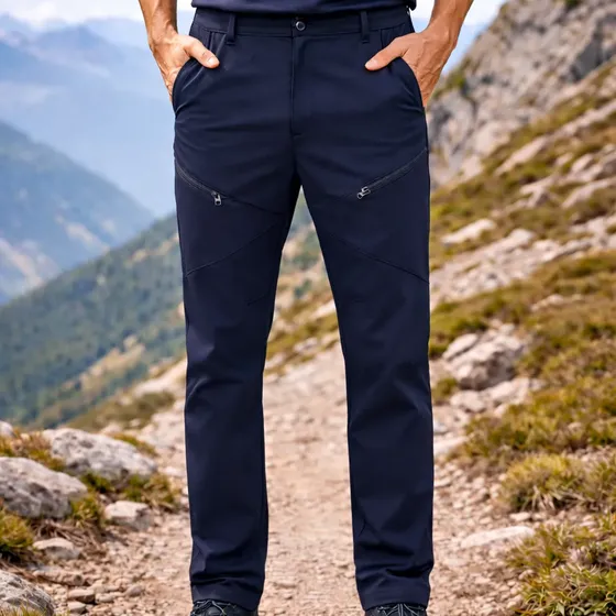 Pantalon Softshell Hombre Termico Impermeable Con Micropolar