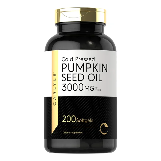Suplemento De Aceite De Semilla De Calabaza Carlyle 3000 Mg