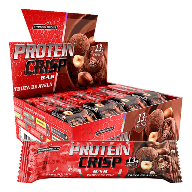 Protein Crisp Bar Trufa De Avelã 12 Und Integralmédica Protein Crisp Bar Trufa De Avelã 12 Und Integralmédica