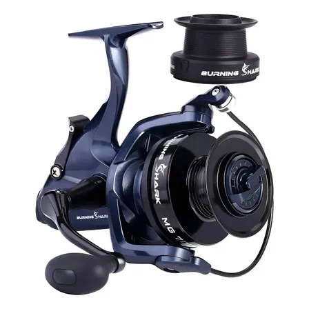 Sougayilang Molinete Premium Para Pesca No Mar Suporta 20kg 7000 Série Azul 7000 Direito/esquerdo
