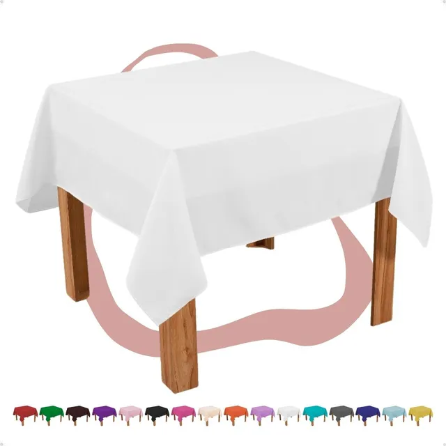 5 Toalha De Mesa Quadrada 1,50x1,50 Em Oxford Festa Buffet