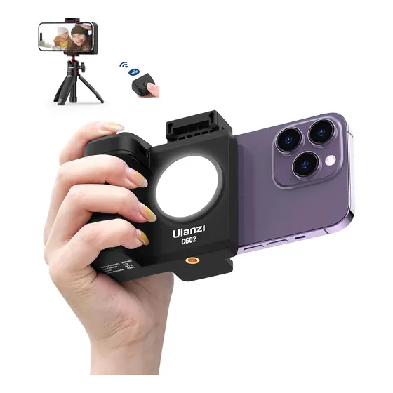 Soporte Capgrip Para Celular Con Control Bluetooth Ulanzi