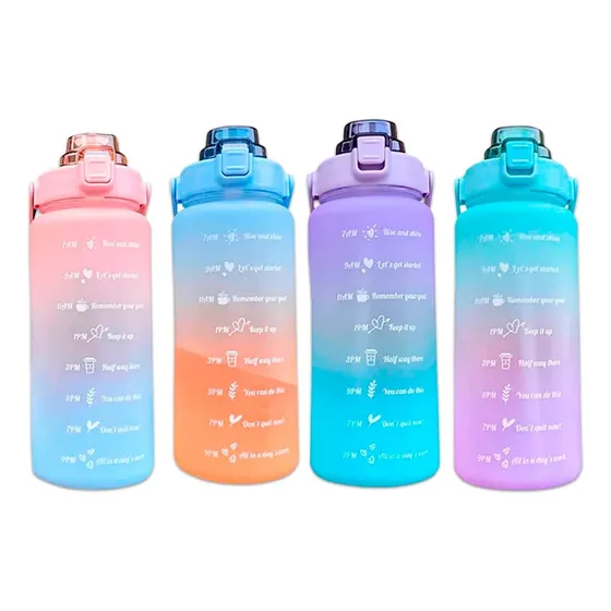 Termo Agua Cooler Motivacional Gym 2lt 