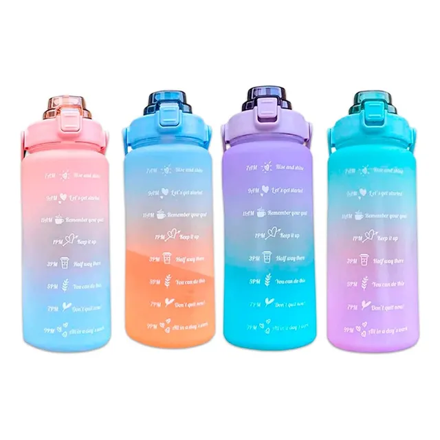 Termo Agua Cooler Motivacional Gym 2lt 