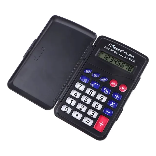 Calculadora Digital Mini 8 Dígitos Bolsillo Básica Portátil