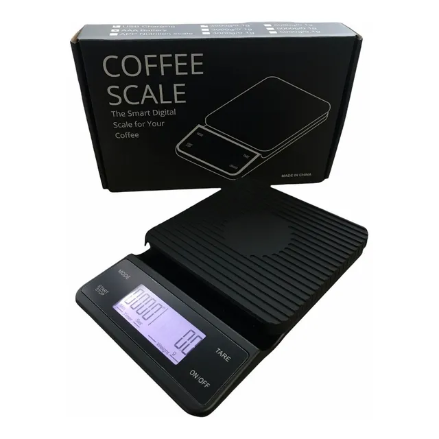 Balança De Precisão Para Café Cozinha Touch - Timer Barista