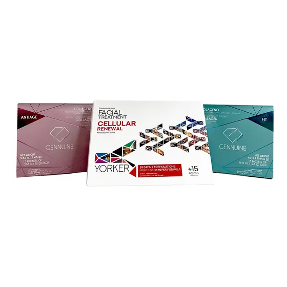 Combo Colágeno Hidrolizado Antiage Fit Y Tratamiento Facial