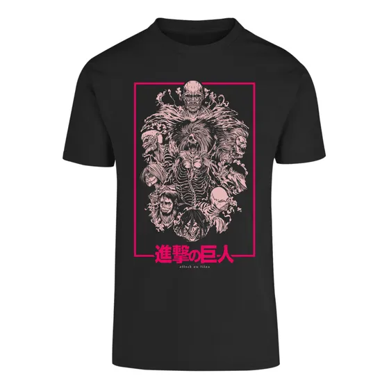 Playera Anime Attack Of Titans Shingeky No Kyojin Manga