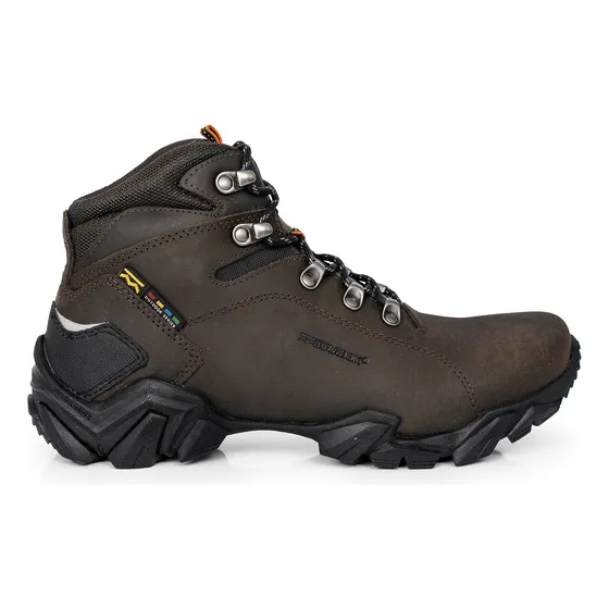 Borcego Hombre Cuero Bota Botita Zapatilla Trekking Bradok