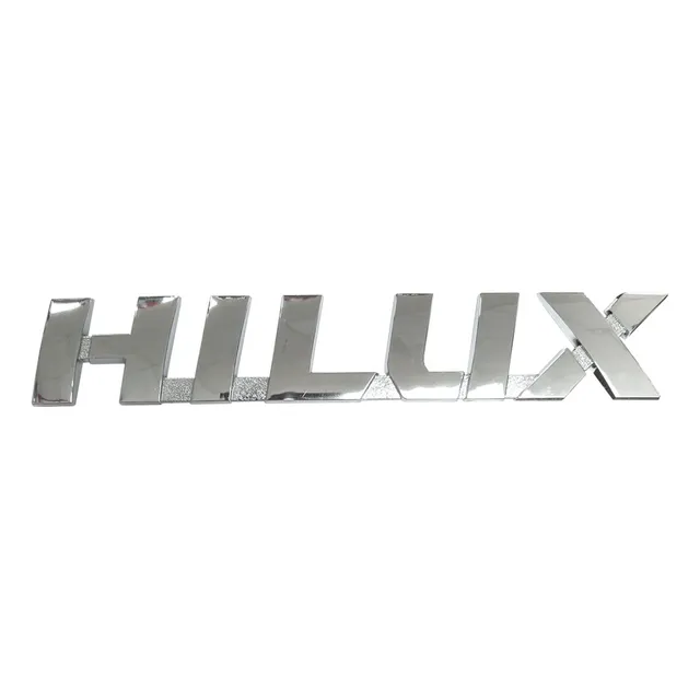 Emblema Hilux Cromado Modelo Nuevo Dubai Revok 2015-2024