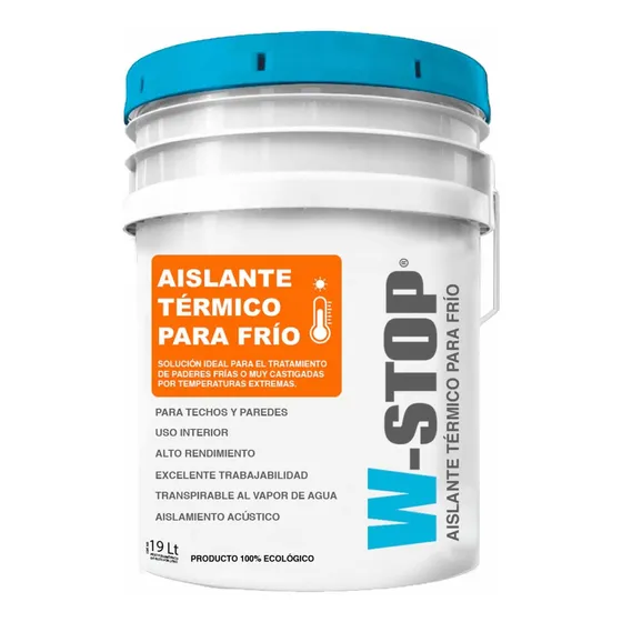 Aislante Térmico De Frío Para Techos Y Paredes  W-stop 