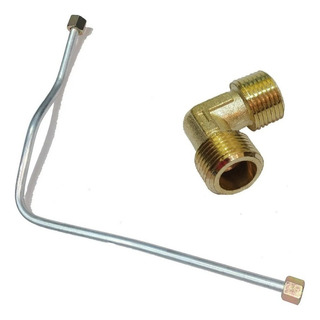 Tubo De Aluminio Do Cabeçote P/compressor Schulz Csa 8,2 8,3 Tubo De Aluminio Do Cabeçote P/compressor Schulz Csa 8,2 8,3