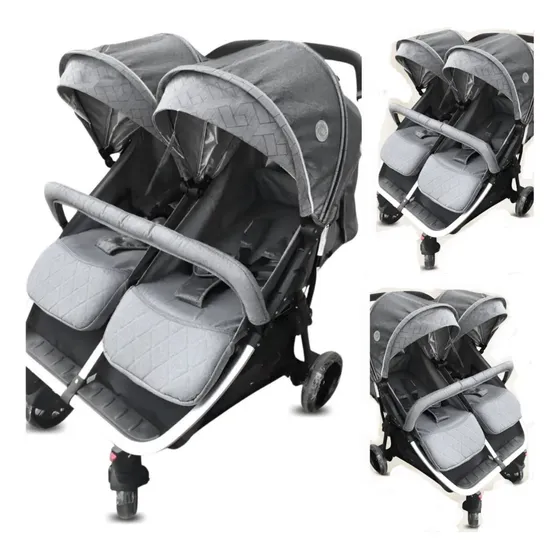 Coche Para Niños Gemelos O Bebes Mellisos Con Cinturón 
