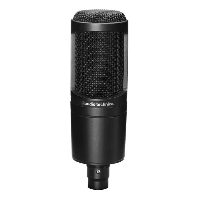 Micrófono Audio-Technica AT2020 Condensador Cardioide color negro