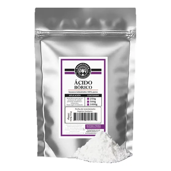 Ácido Bórico Polvo X1000g Kilo