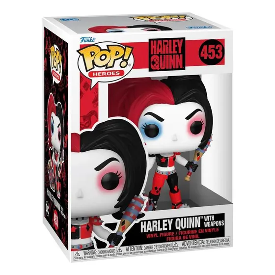 Funko Pop Harley Con Armas Dc Comics