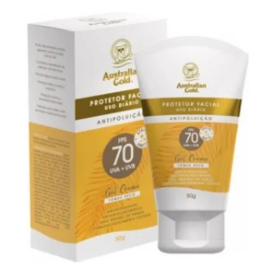 Protetor Solar Australian Gold Antioleosidade Fps70 50g