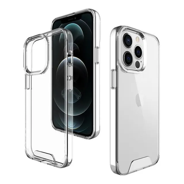 Estuche Forro Funda Transparente Clear Case Antigolpe Rigido Compatible Para Referencias Samsung iPhone Xiaomi