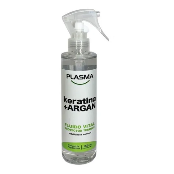 Protector Térmico Keratina -argan Plasma 