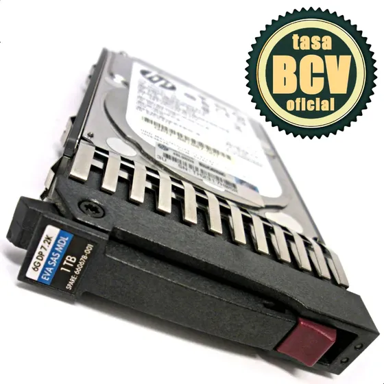 Discos Sas 1tb Hp Proliant G7 G6 G5 7.2k 2.5 Un Año Garantia
