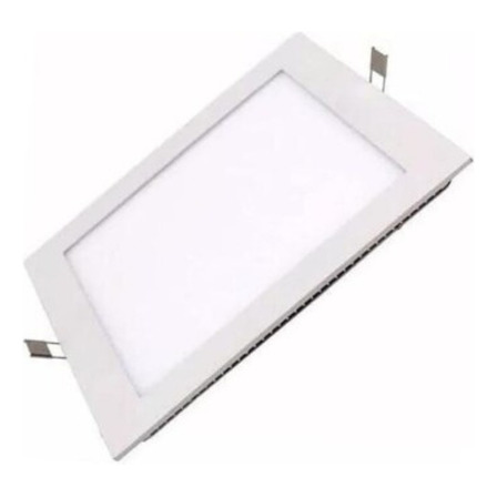 Plafon Led Embutir 18w Cuadrado Frío Plafon Led Embutir 18w Cuadrado Frío