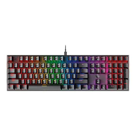 Teclado Mecanico Fantech Max Fit 108 Gaming Eng Switch Rojo