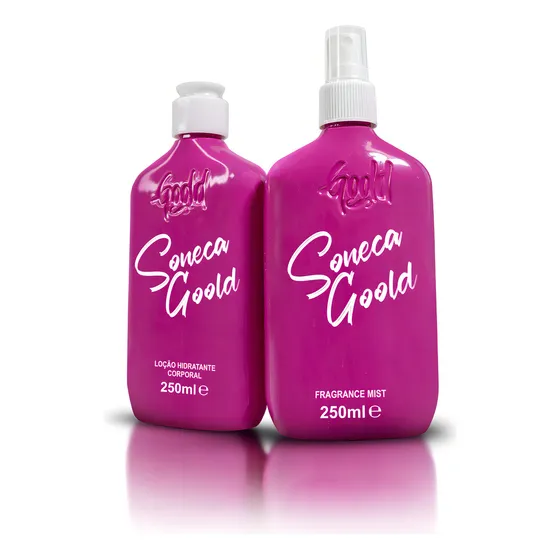 Hidratante Corporal + Body Splash Gold Spell Cosméticos Fragrância IOGURTE