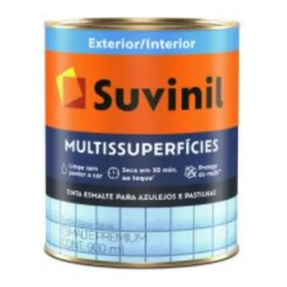 Tinta Epóxi Base Água Azulejo Piso Branco Suvinil 900ml Acet