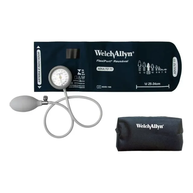 Aparelho Pressão Esfigmomanometro Welch Allyn Durashock Ds44